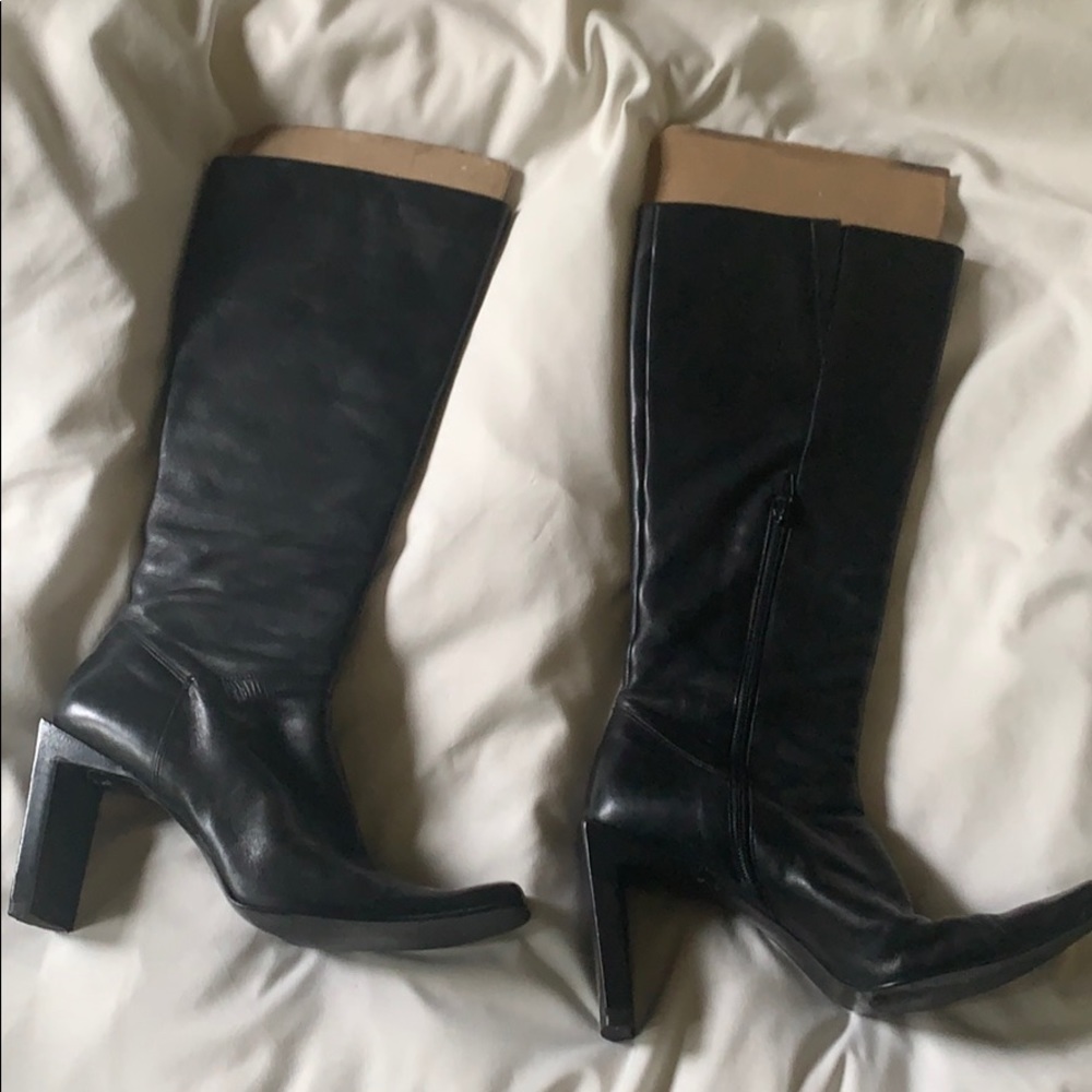 Vintage Nine West Black knee high boots